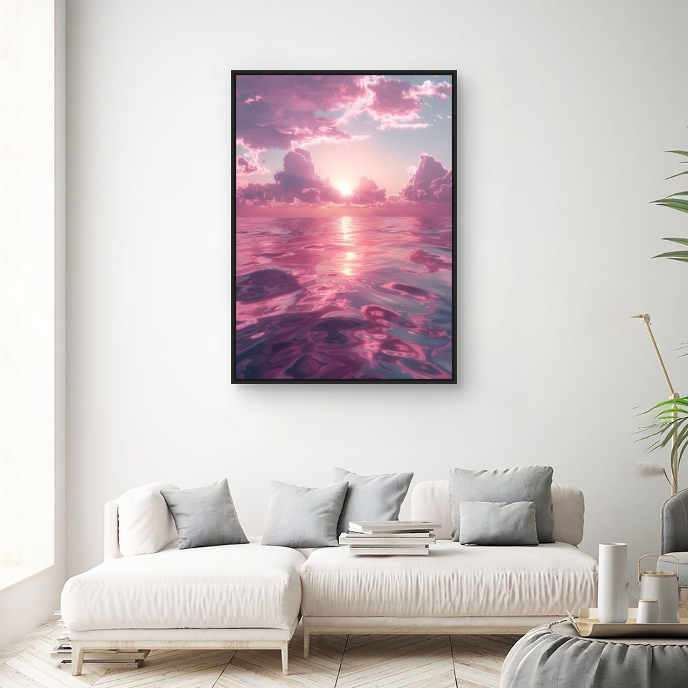Toile "Coucher de soleil"