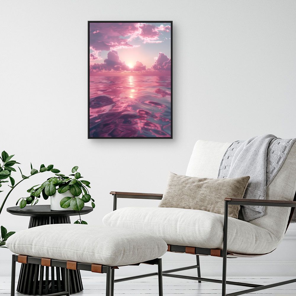 Toile "Coucher de soleil"