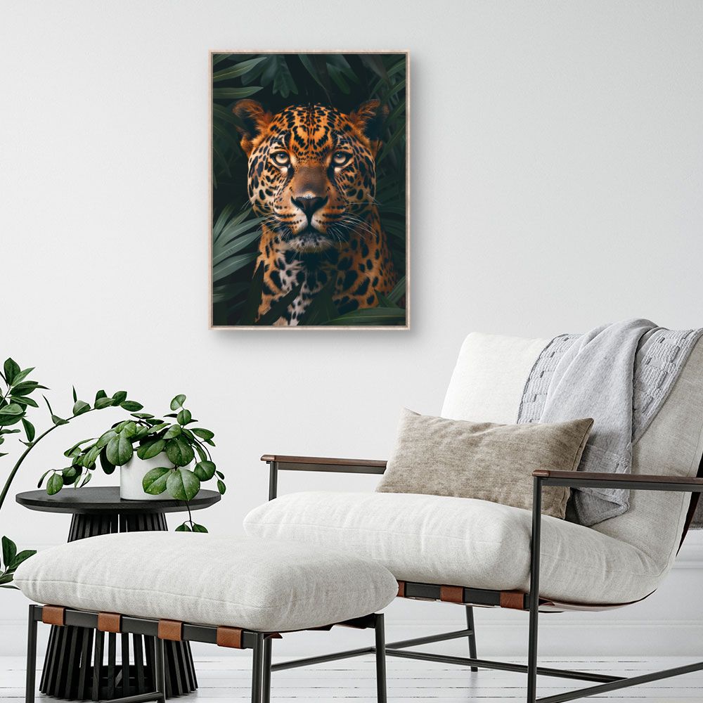 Toile "Jaguar sauvage"