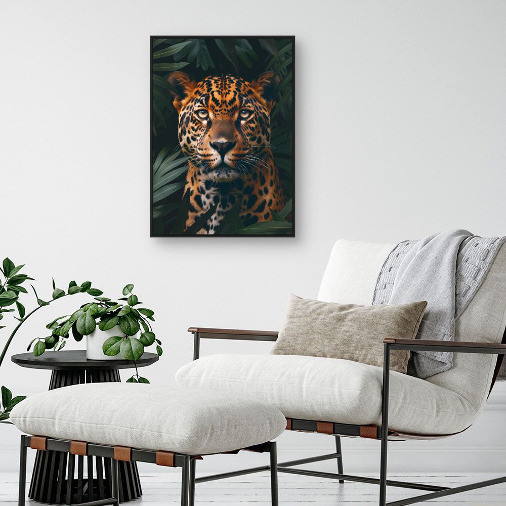 Toile "Jaguar sauvage"