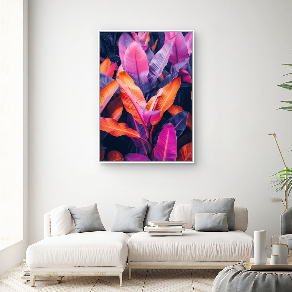 Toile "Feuillage éclatant"