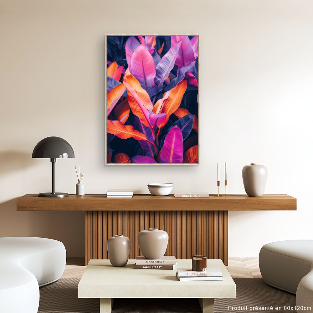 Toile "Feuillage éclatant"