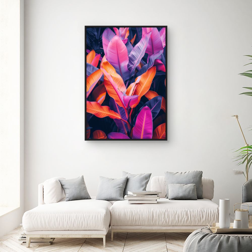 Toile "Feuillage éclatant"