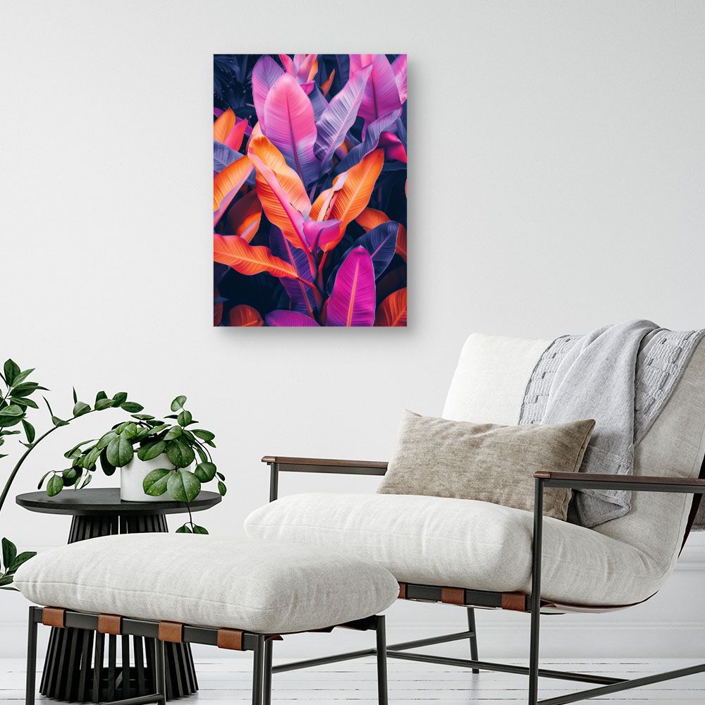 Toile "Feuillage éclatant"