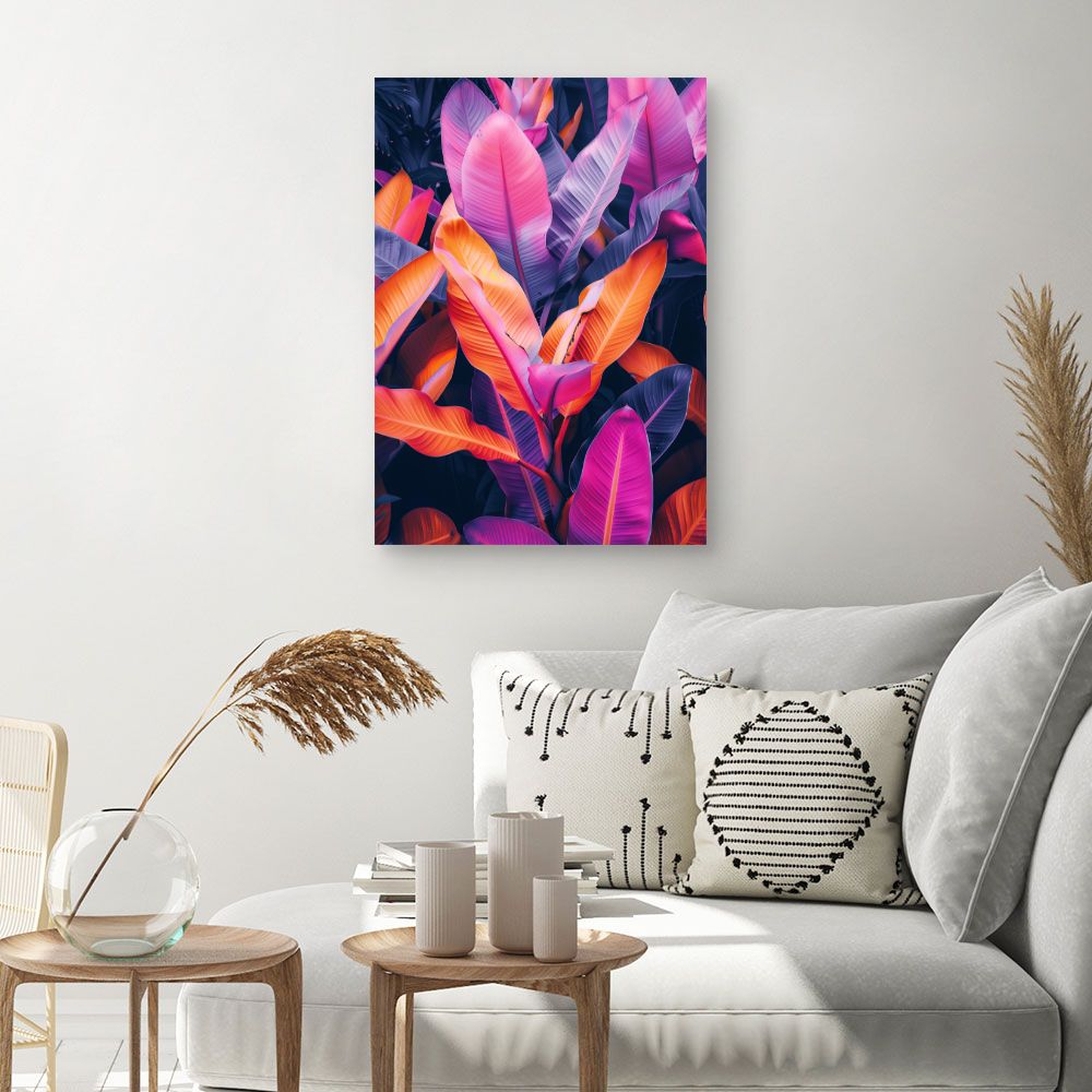 Toile "Feuillage éclatant"