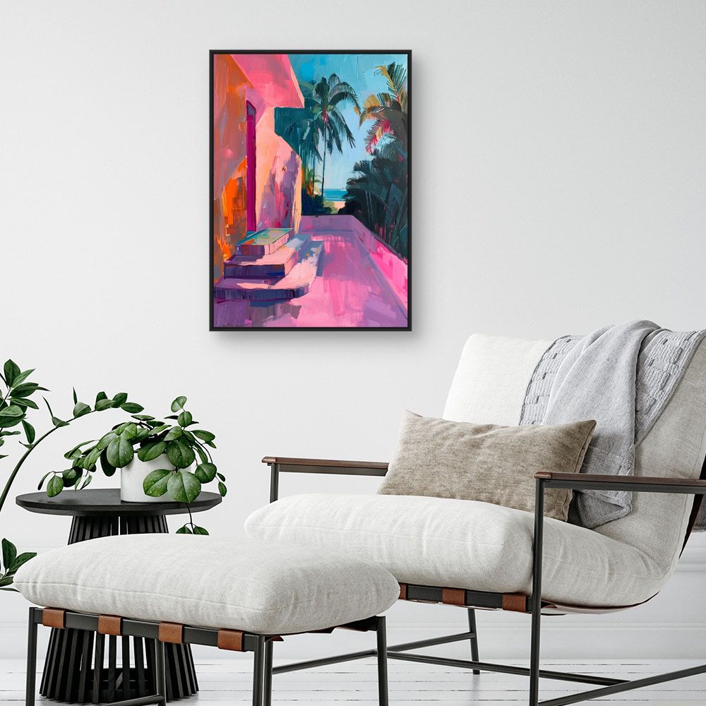 Toile "Évasion tropicale"