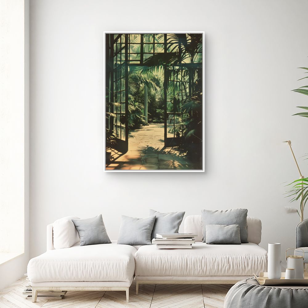 Toile "Lumière tropicale"