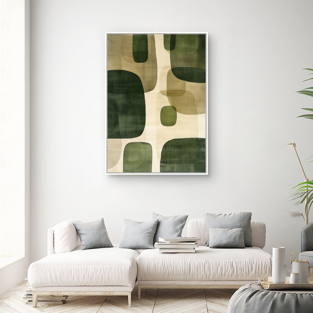 Toile "Formes géométriques élégantes"