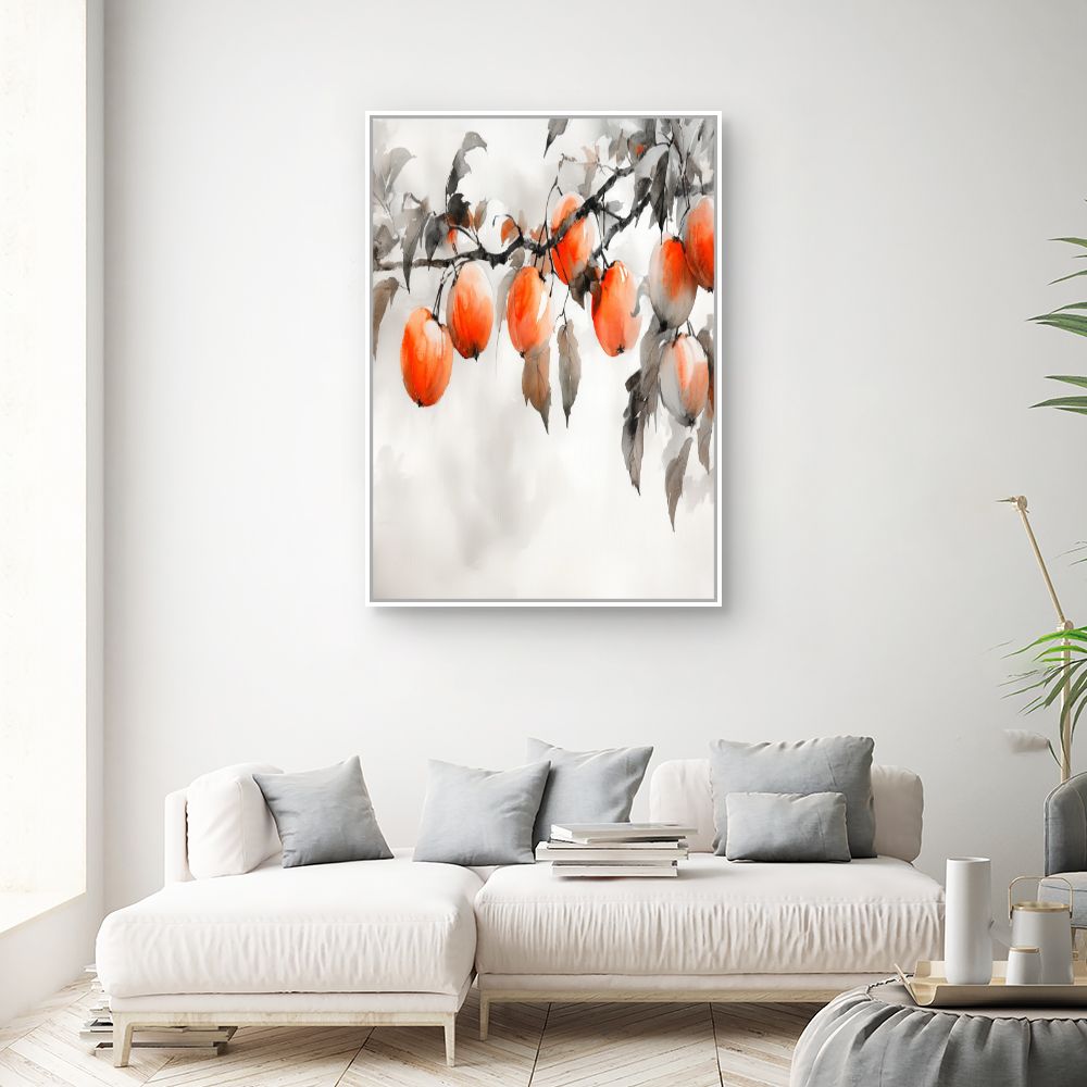 Toile "Fruits branchés"