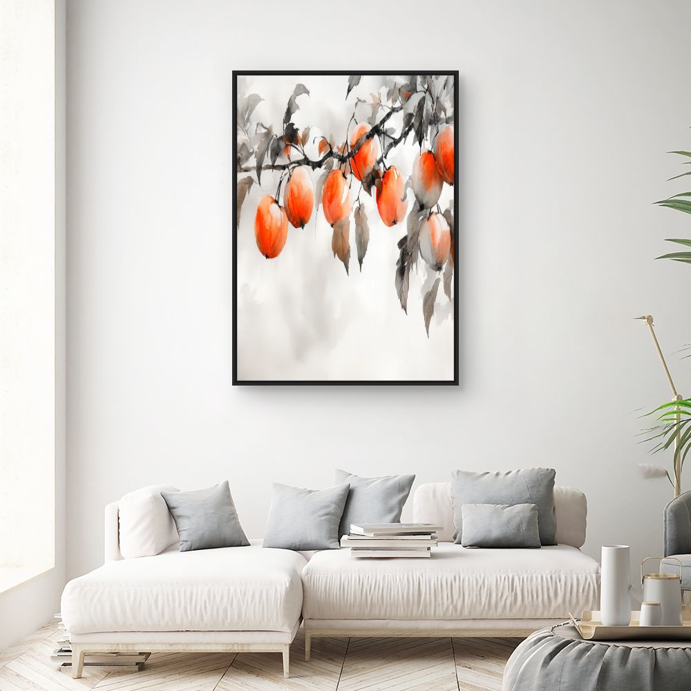 Toile "Fruits branchés"
