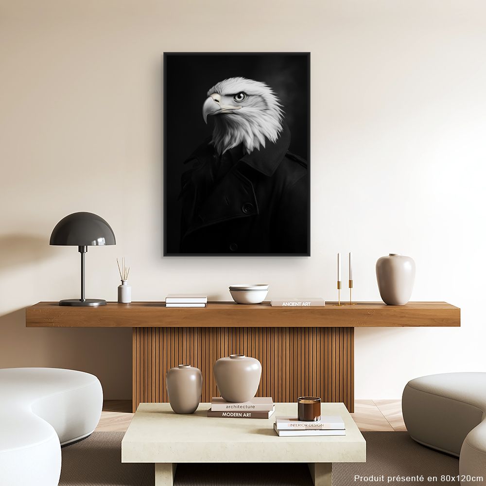 Toile "Aigle majestueux"