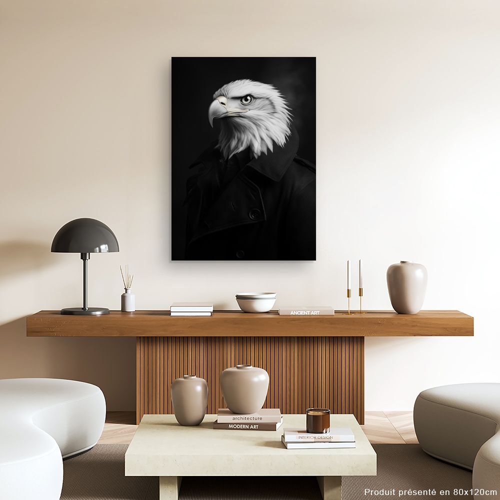 Toile "Aigle majestueux"