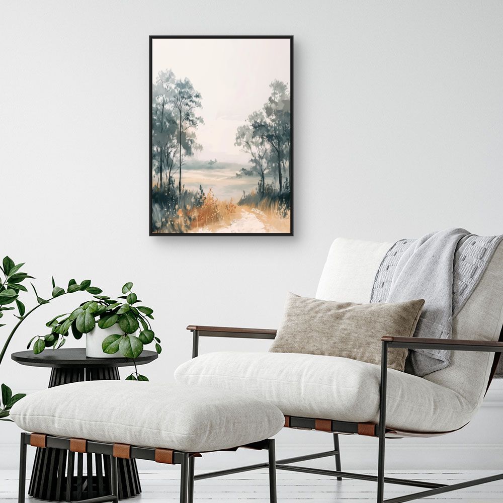 Toile "Paysage serein"