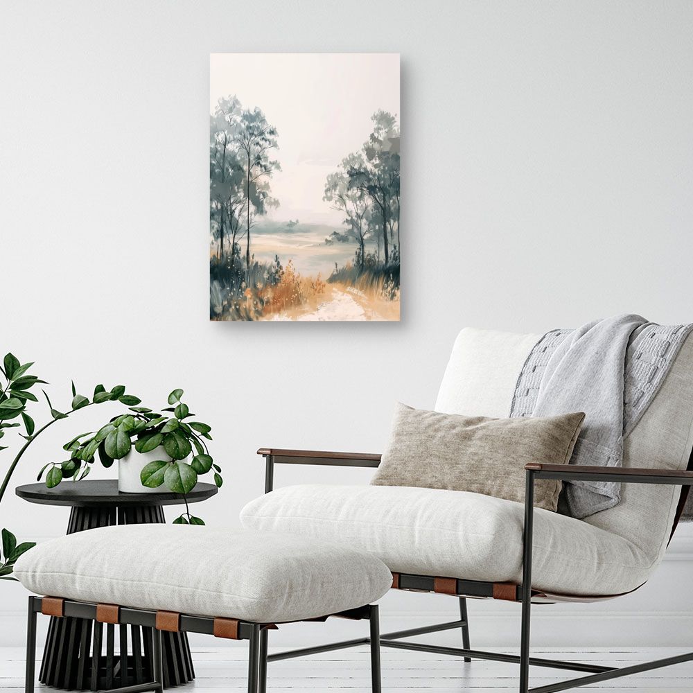 Toile "Paysage serein"