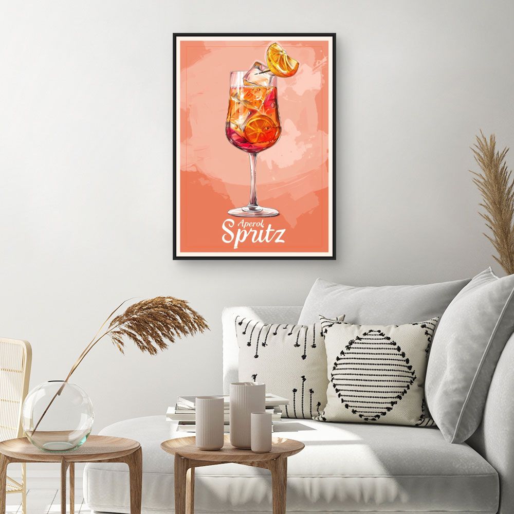 Toile "Cocktail estival chic"