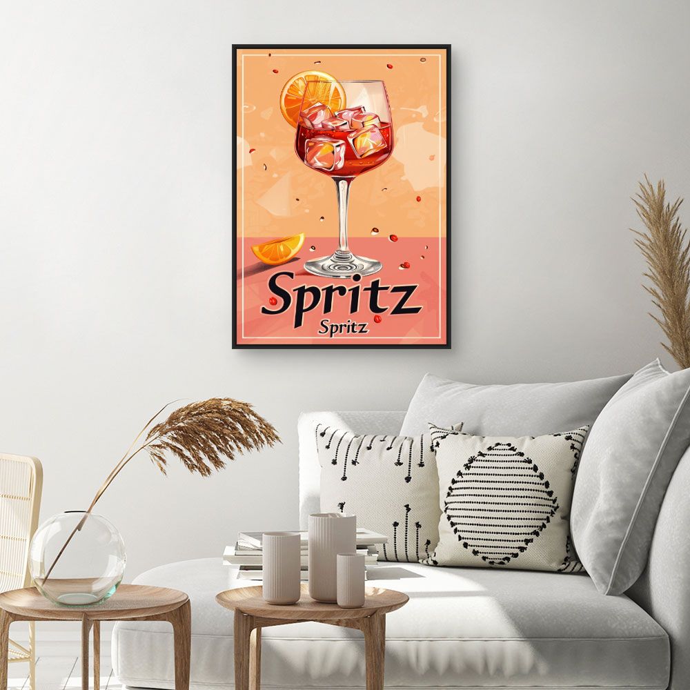 Toile "Cocktail rafraîchissant"