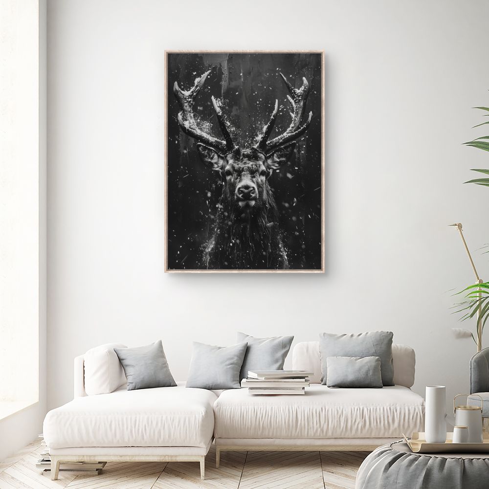 Toile "Cerf majestueux"