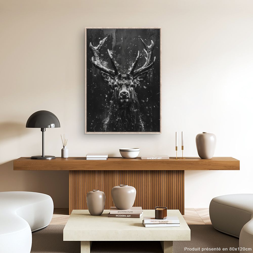 Toile "Cerf majestueux"