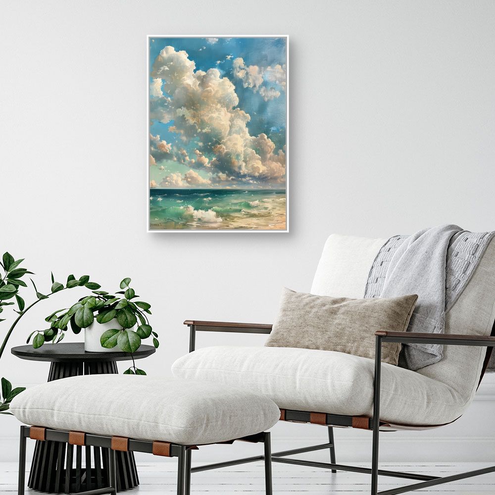 Toile "Nuages majestueux"
