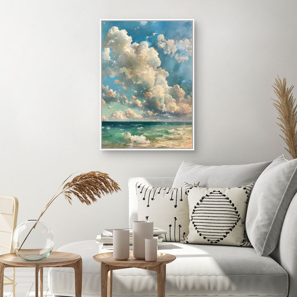 Toile "Nuages majestueux"