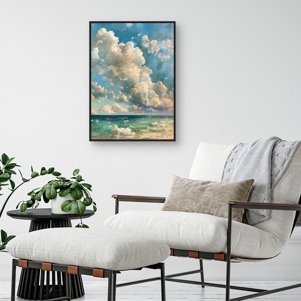 Toile "Nuages majestueux"