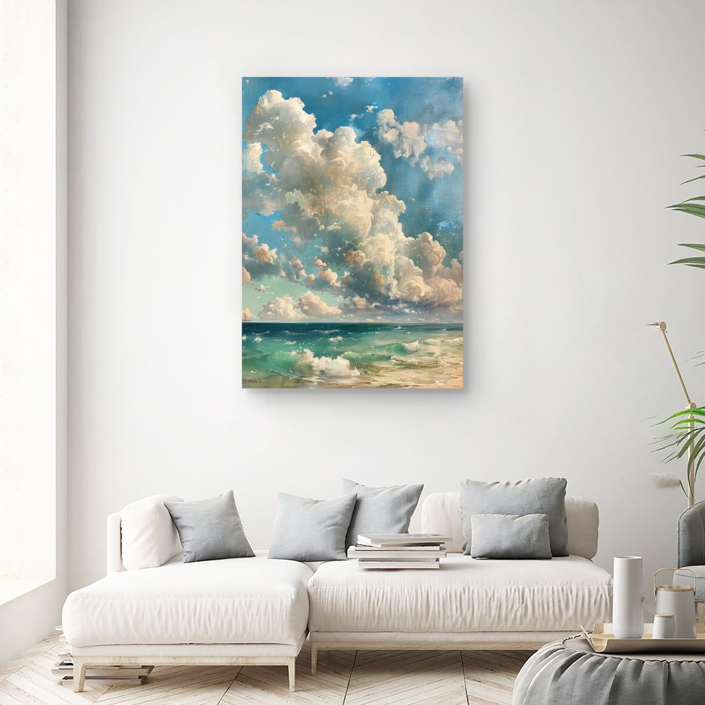 Toile "Nuages majestueux"