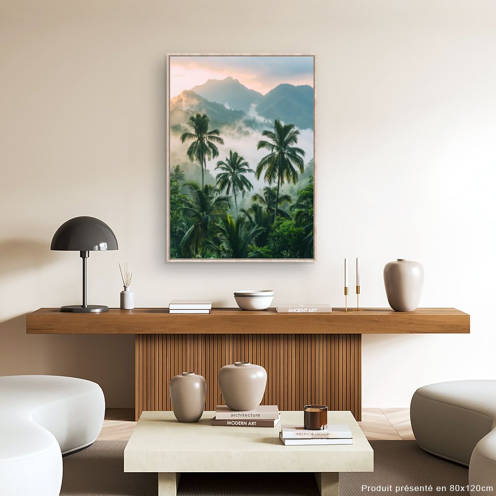 Toile "Évasion tropicale"