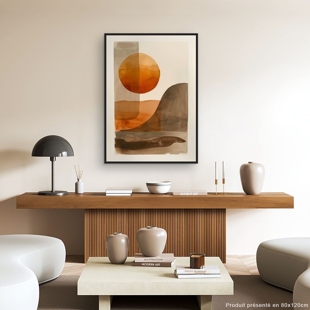 Toile "Coucher de soleil"
