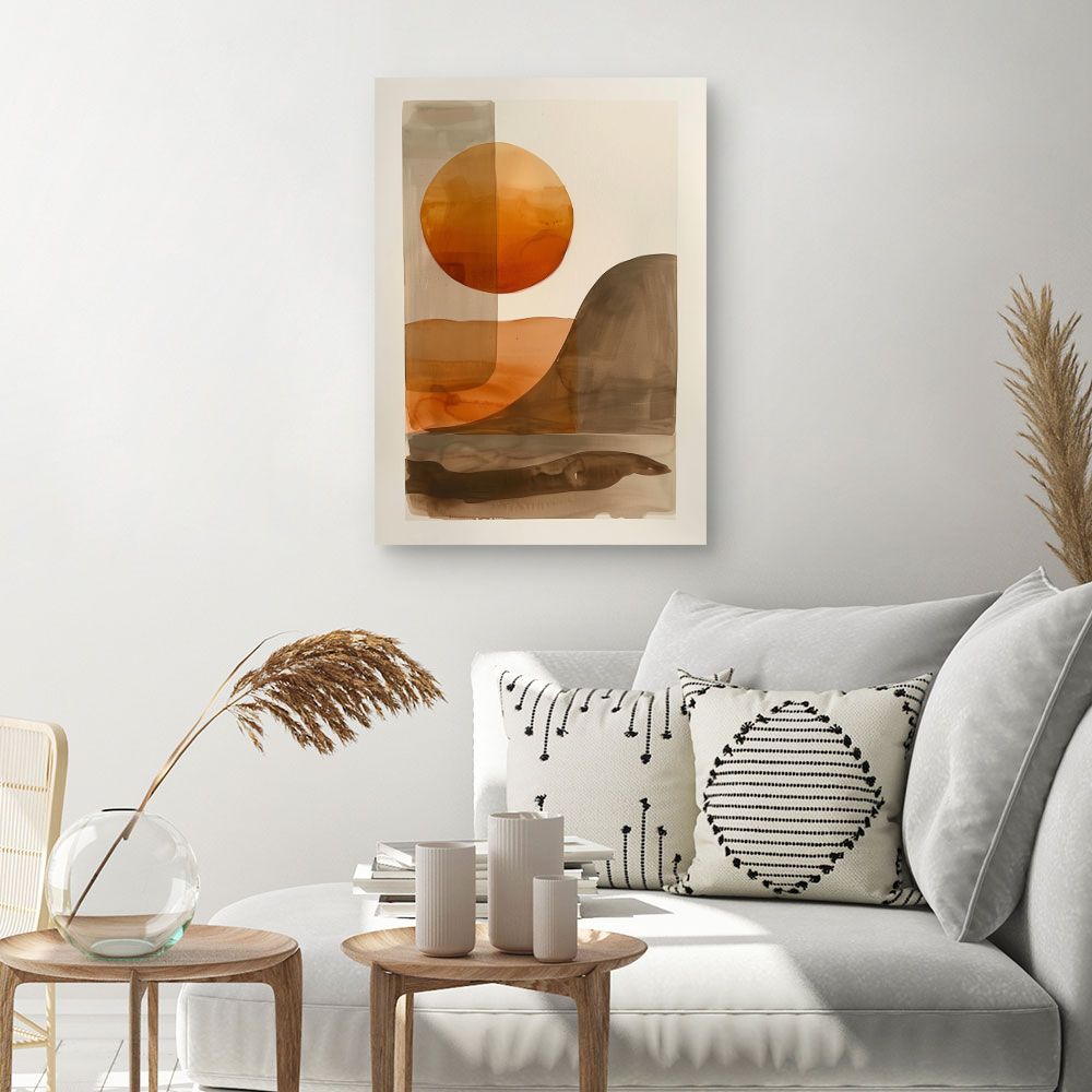 Toile "Coucher de soleil"