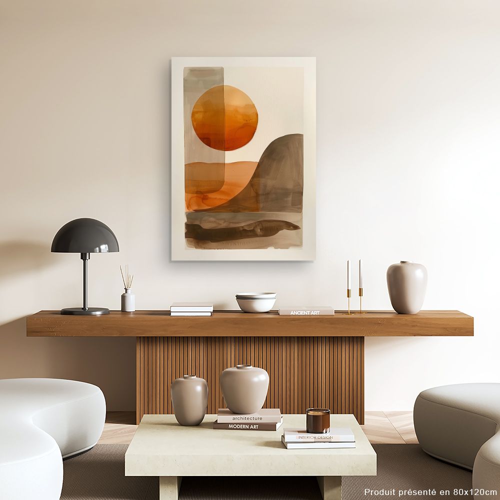 Toile "Coucher de soleil"