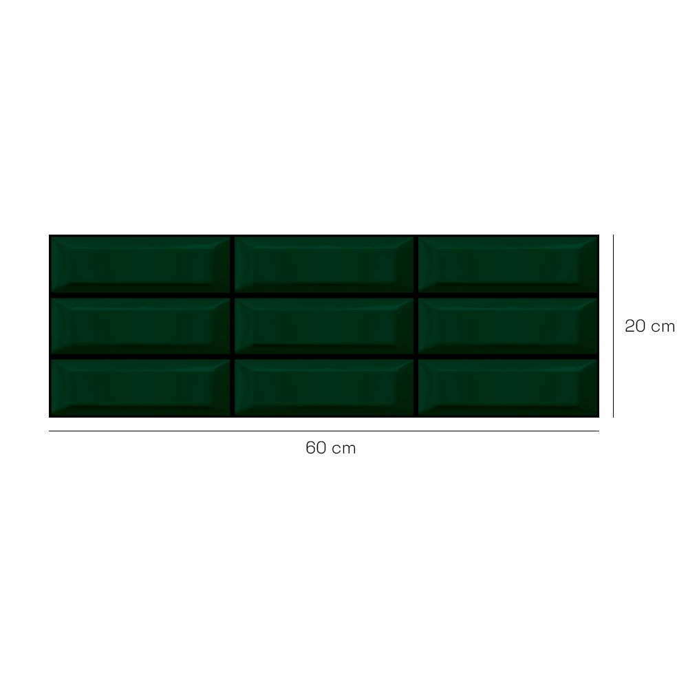 Crédence en aluminium n°2 / Carreaux élégants
