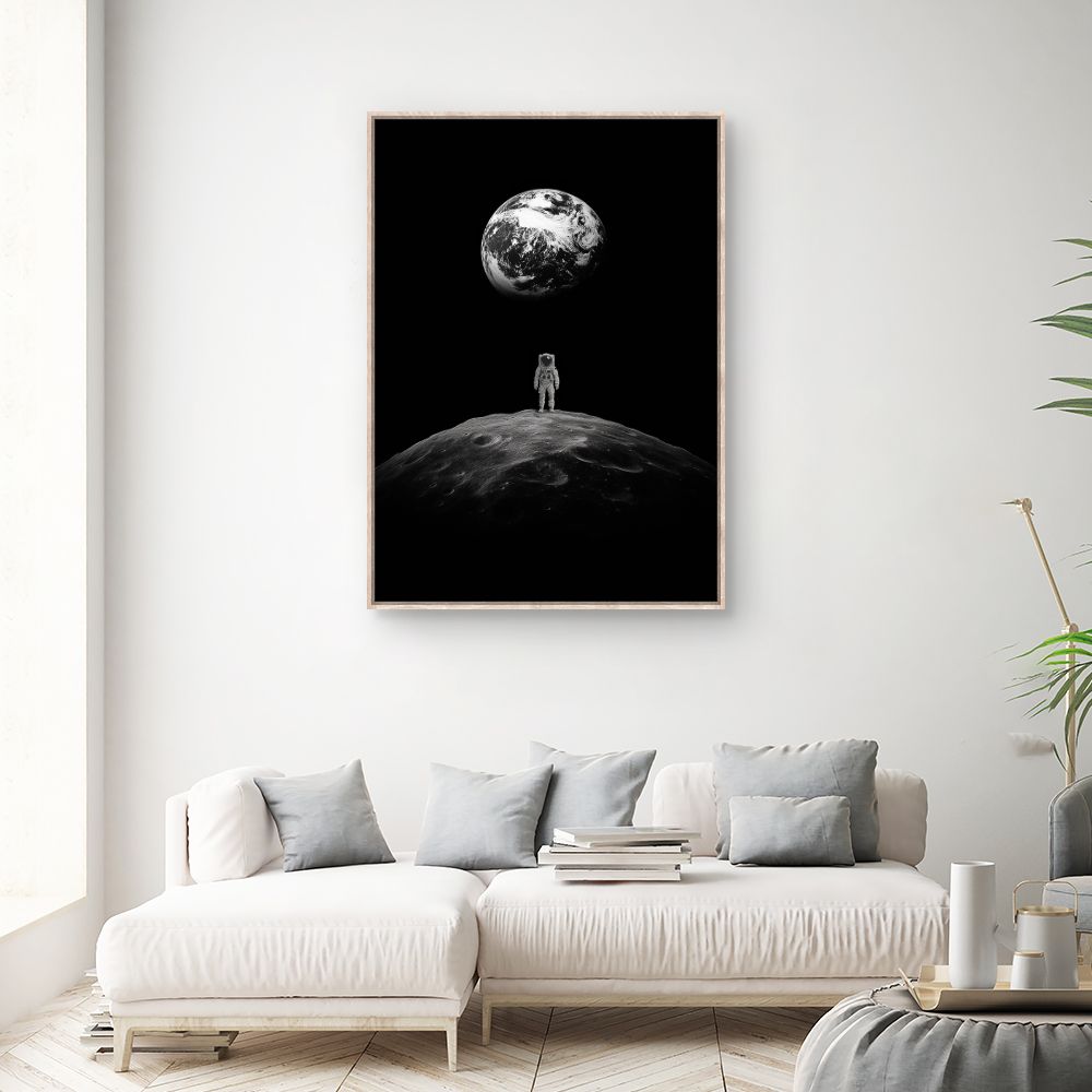 Tableau 'Exploration lunaire'