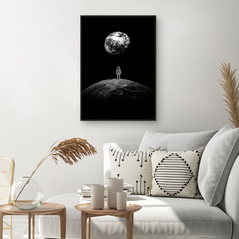 Tableau 'Exploration lunaire'