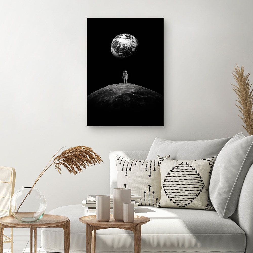 Tableau 'Exploration lunaire'