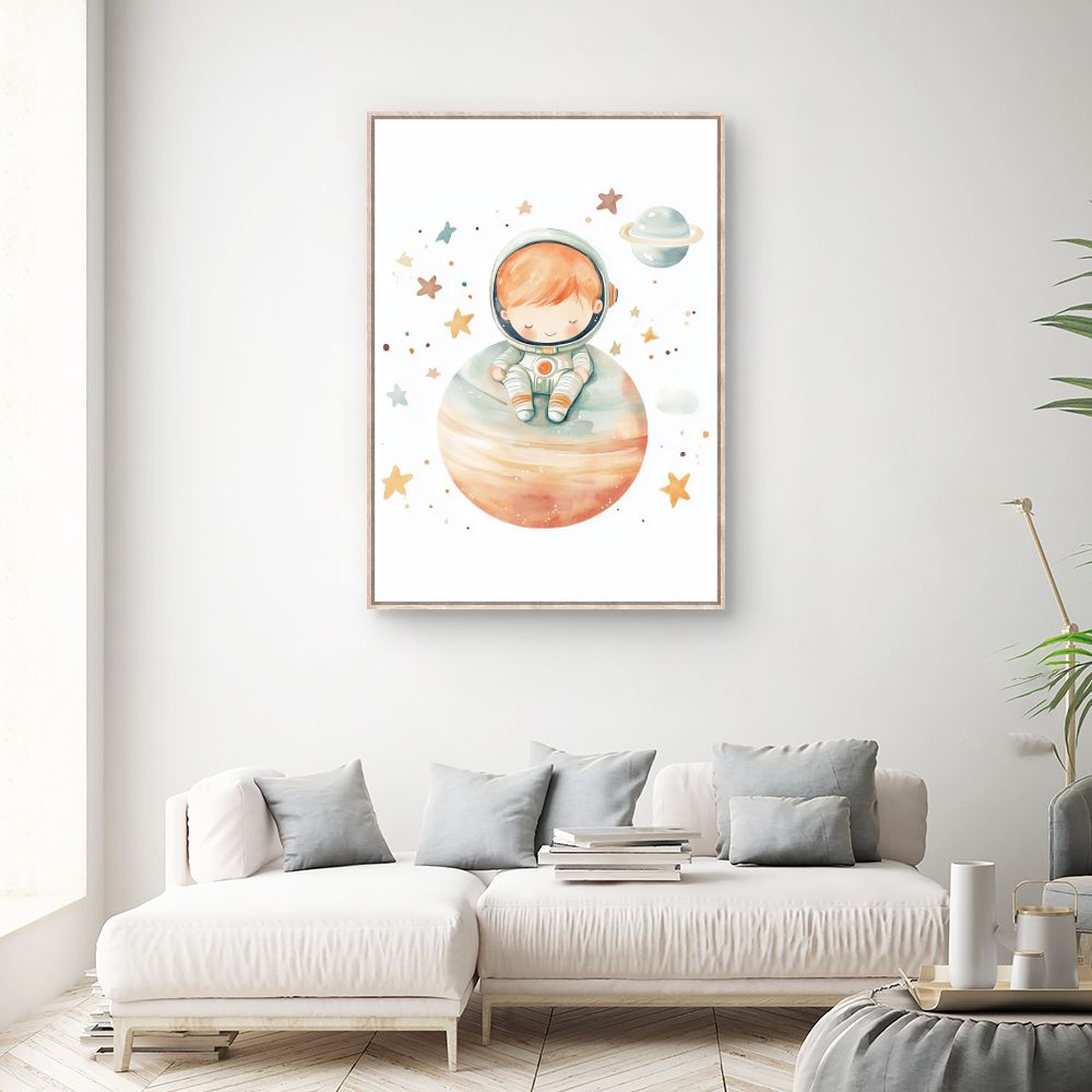 Tableau imprimé pour enfants 'Rêve astral'