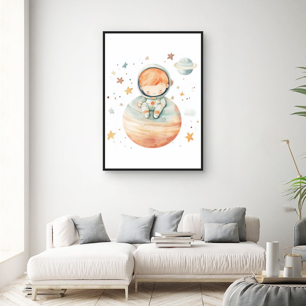 Tableau imprimé pour enfants 'Rêve astral'