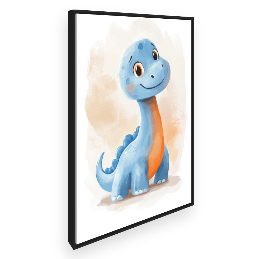 Tableau imprimé pour enfants 'Dino adorable'