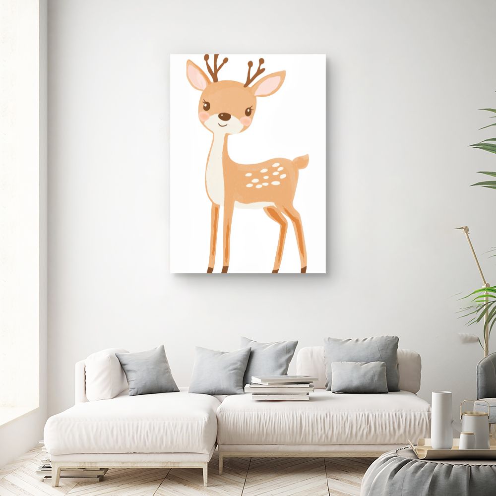 Tableau 'Faon adorable'