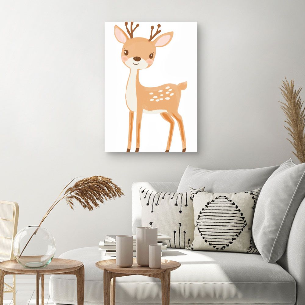 Tableau 'Faon adorable'