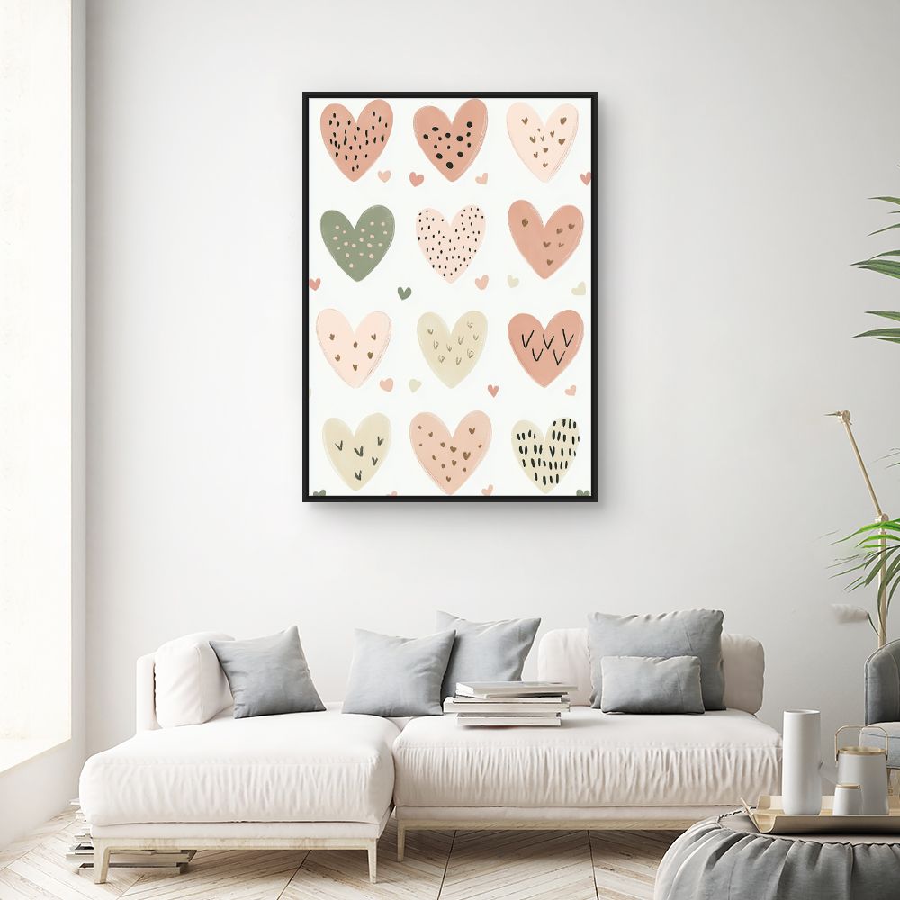 Tableau 'Curs pastel charmants'