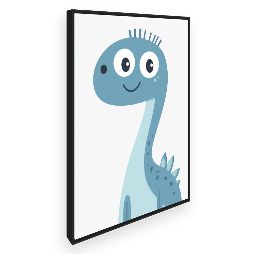 Tableau imprimé pour enfants 'Dino adorable'
