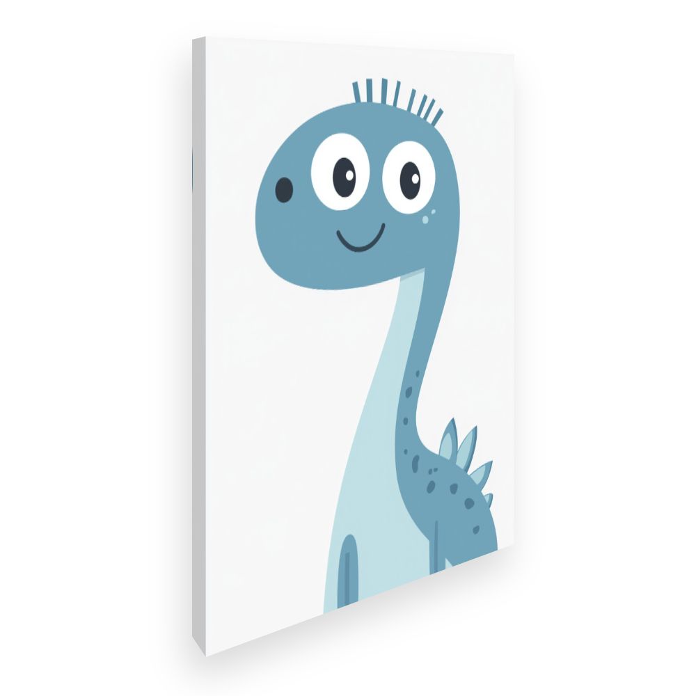 Tableau imprimé pour enfants 'Dino adorable'