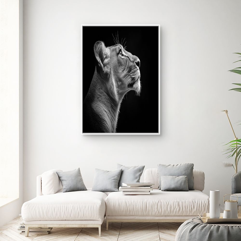 Toile "Lion majestueux"