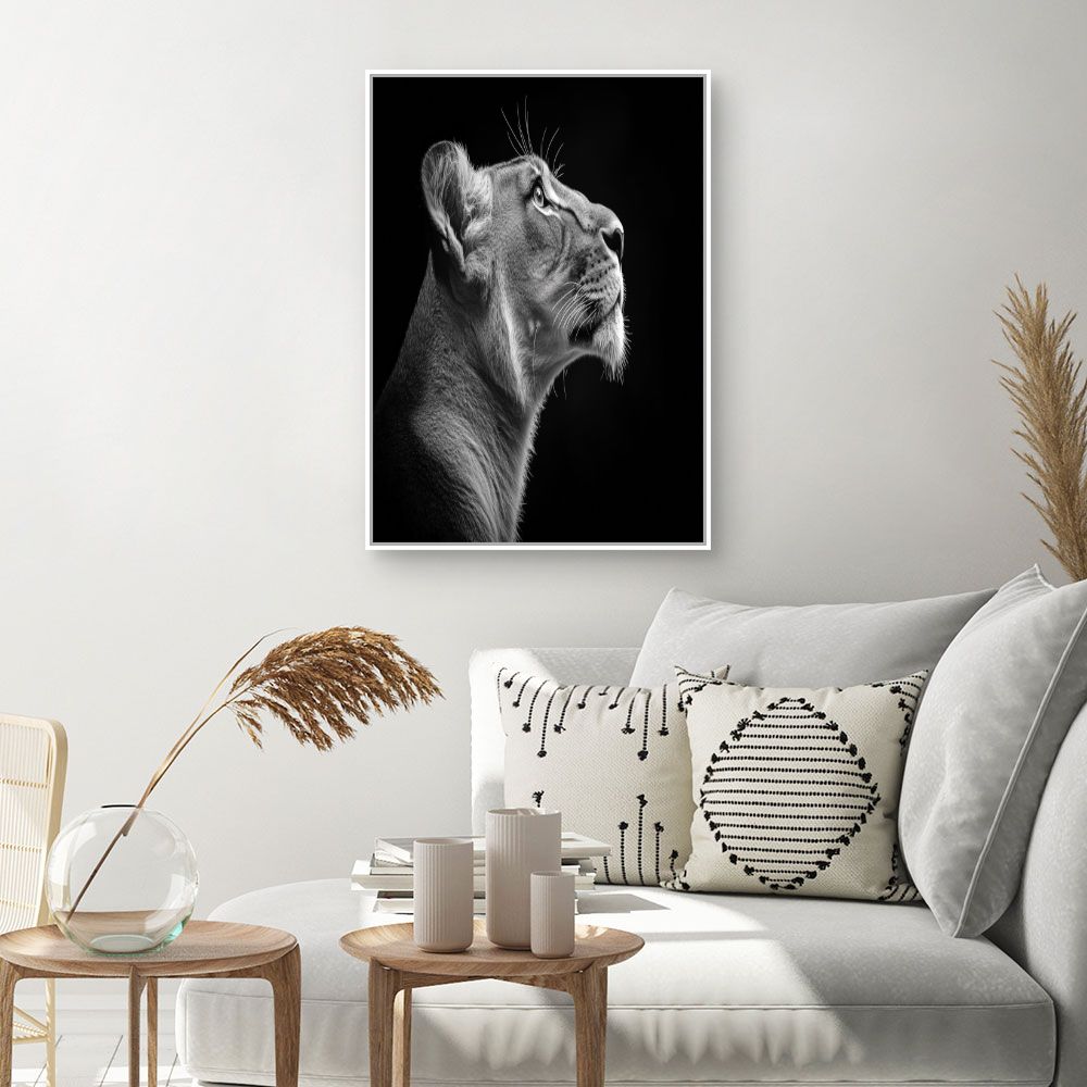 Toile "Lion majestueux"