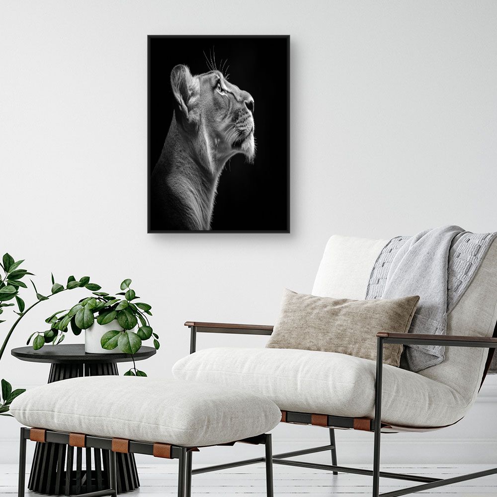 Toile "Lion majestueux"