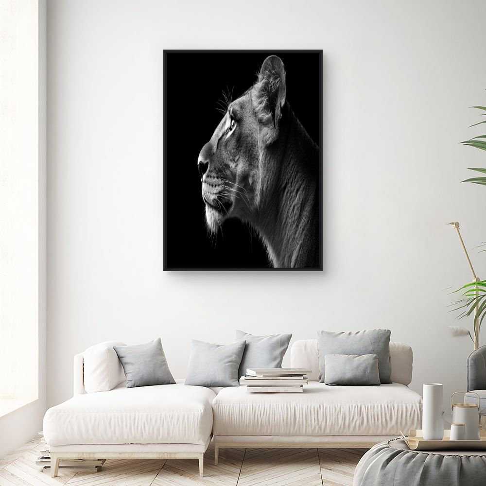 Toile "Regard majestueux"