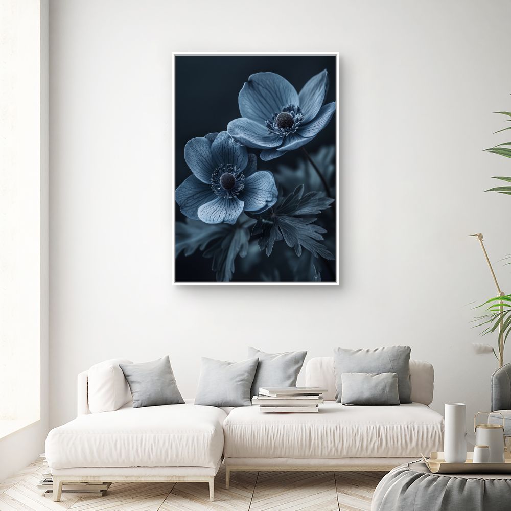 Toile "Fleurs élégantes"