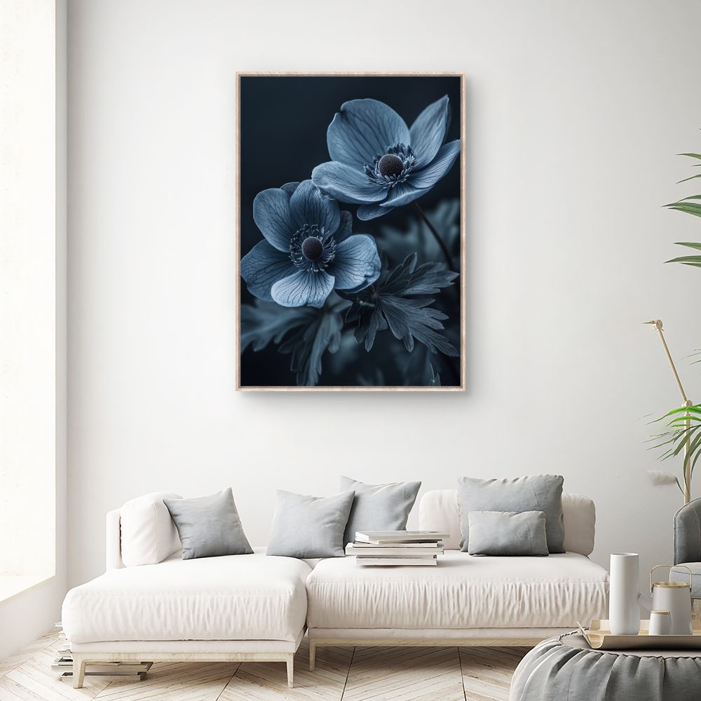 Toile "Fleurs élégantes"