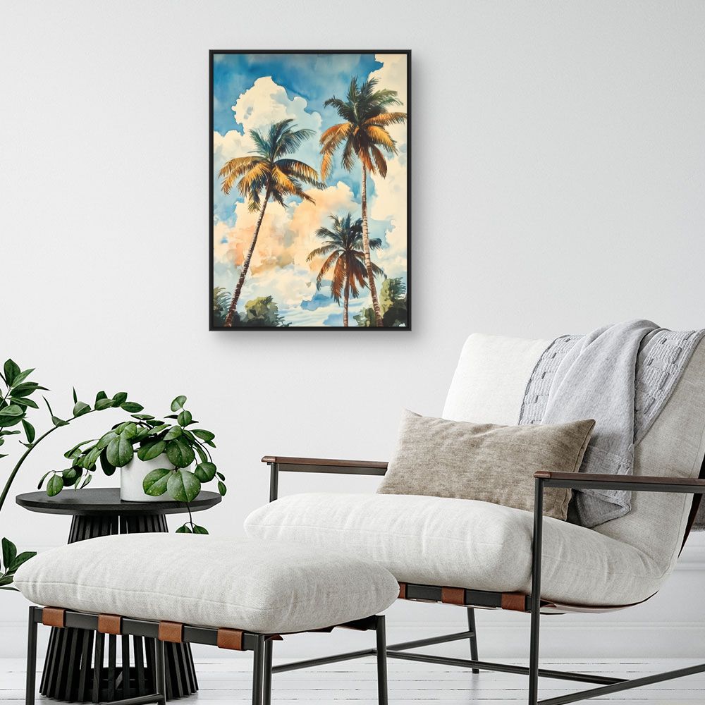 Toile "Palmiers tropicaux"