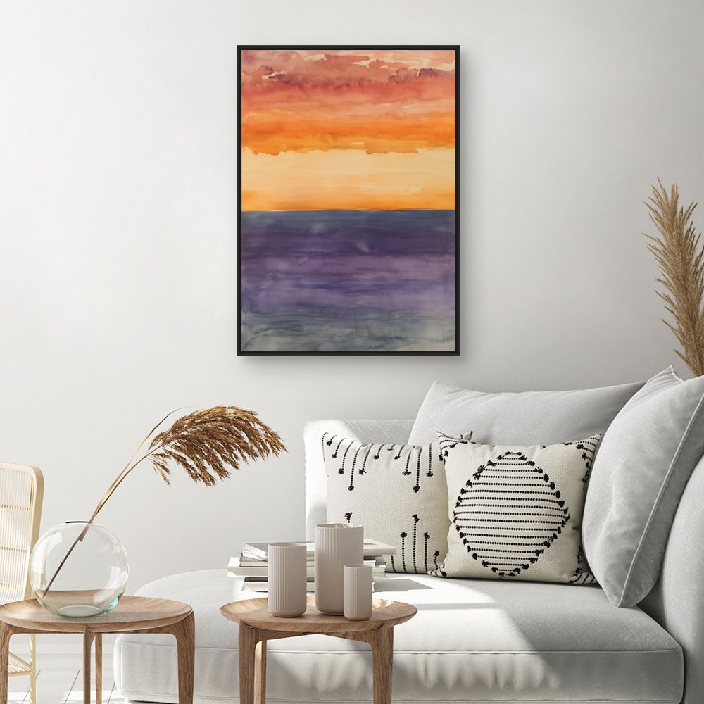 Toile "Coucher de soleil"